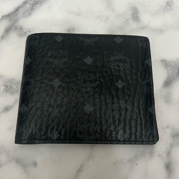 Vintage MCM | Men’s Visetos Bifold Wallet Black - Picture 1 of 10